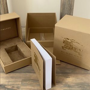 2/$40 Burberry case authentic includes certificate book